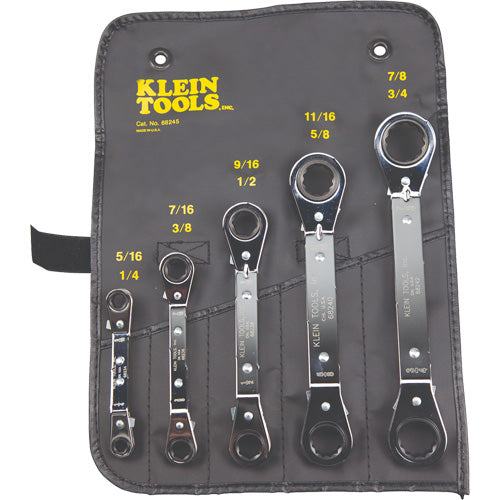 TBT285 - Reversible Ratcheting Offset Box Wrench Set