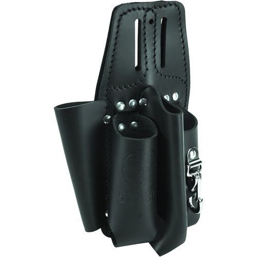 TBT474 - Black Leather Tool Pouch for Belts