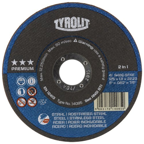 TCP181-Premium 2-In-1 Thincut Cut-Off Wheels