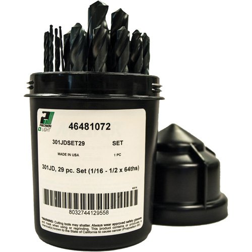 TCP823-Jobber Length Drill Bit Set