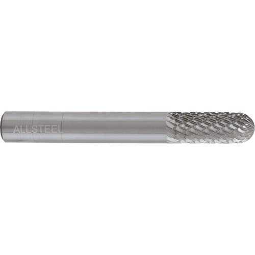 TCR408-AllSteel™ Cylindrical Round Nose Shape Carbide Burr