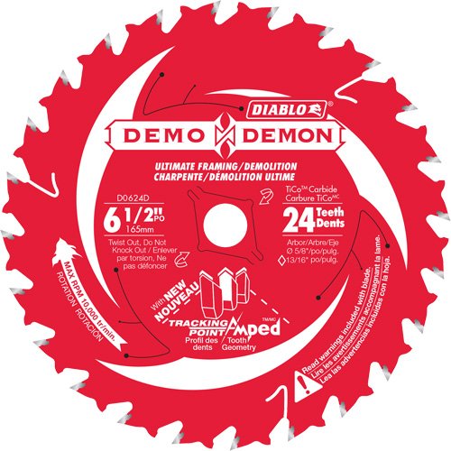 TCT869-Demo Demon Ultra-Thin Framing/Demolition Circular Saw Blade