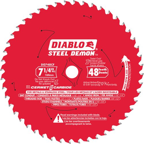 TCT878-Steel Demon™ Cermet II Circular Saw Blade