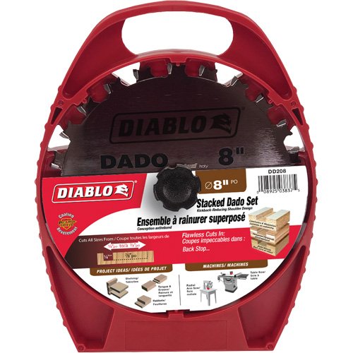 TCT903-Carbide Stacked Dado Saw Blade Set
