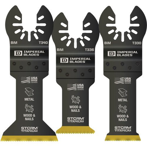 TCT925-One Fit™ Storm™ Titanium Metal & Wood Blade Pack