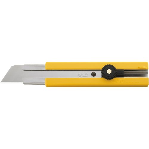 TCU863 - Rubber Inset Utility Knife with Solid Blade