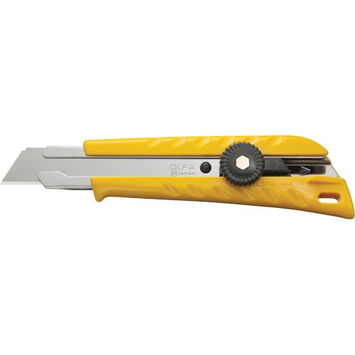 TCU865 - Ratchet Lock Utility Knife with Solid Blade