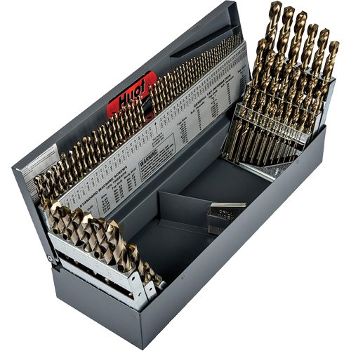 TDJ350-Heavy-Duty Jobber Length Combination Drill Bit Set