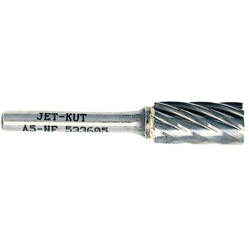 TDW894 - A5-NF JET-KUT® Cylindrical Shape Bur for Aluminum/Non-ferrous Materials