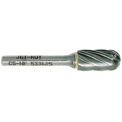 TDW895 - C5-NF JET-KUT® Ball Nose Shape Bur for Aluminum/Non-ferrous Materials