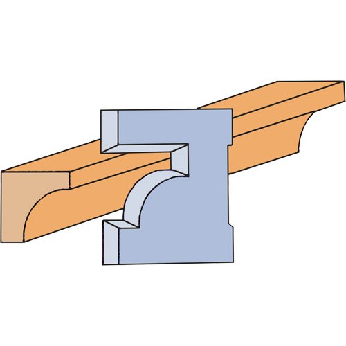 TEX090-Cove Moulding Cutter Set