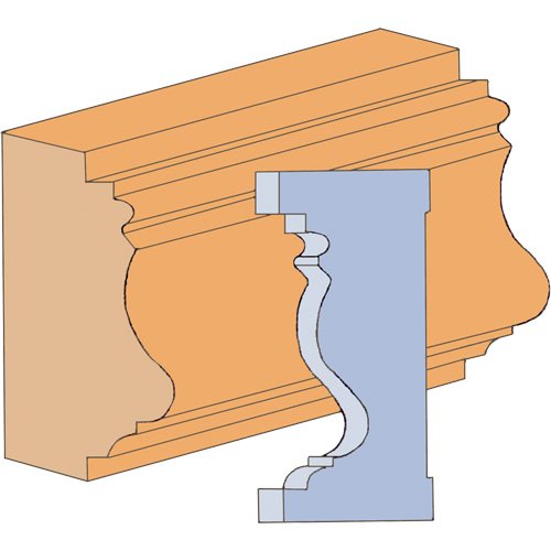 TEX093-Fancy Casing Moulding Cutter Set
