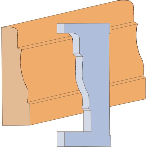 TEX095-Large Casing Moulding Cutter Set