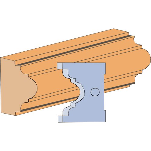 TEX104-Fancy Cove Moulding Cutter Set