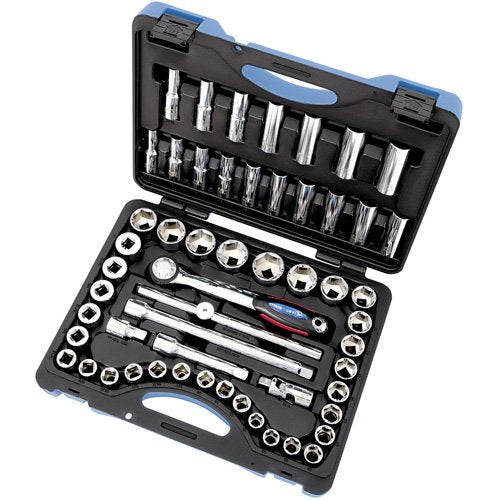 TFW411 - SW1255C-6 6-Point SAE/Metric Socket & Socket Wrench Set
