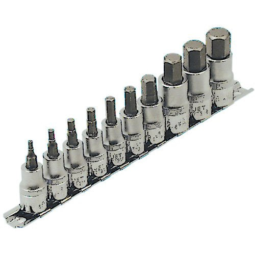 TFW428 - HSW3812-10 SAE Bit Socket Set
