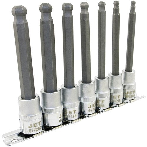 TFW431 - LHSW-3807M Metric 4" Long Ball Nose Socket Set