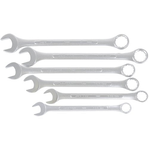 TGW001 - Fully Polished Long Pattern Combination Wrench Set
