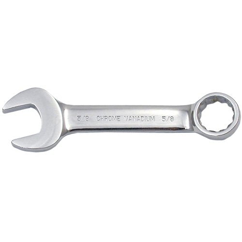 TGW079 - Fully Polished Stubby Combination Wrench