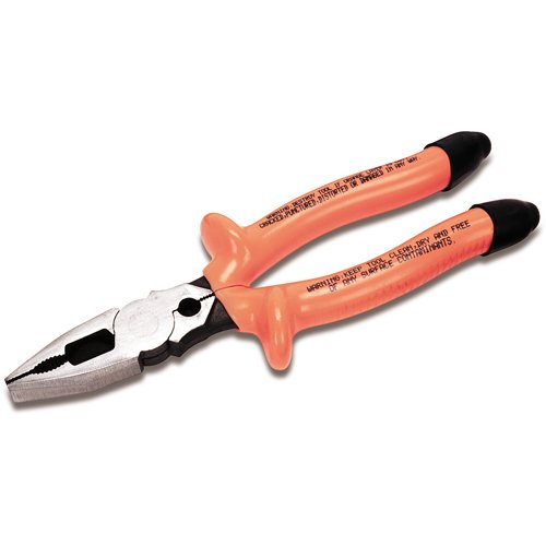 TJ819-Insulated Side Cutters with Crimping Die