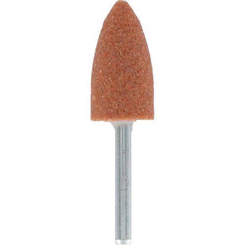 TK327 - Large Taper Aluminum Oxide Grinding Stone with 3/8" Diameter