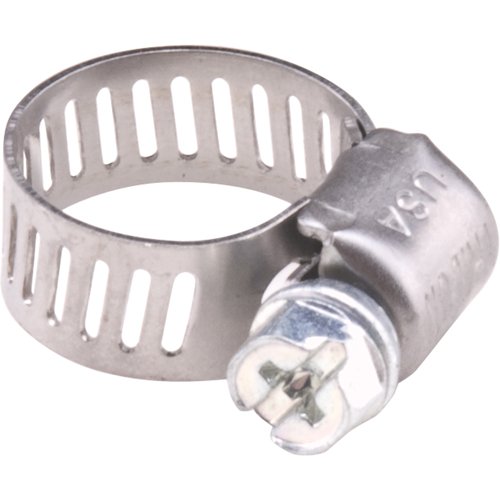 TLY291-Hose Clamps - Stainless Steel Band & Zinc Plated Screw