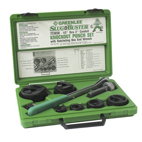 TP045-Knockout Kit with Ratchet and SlugBuster® Punches
