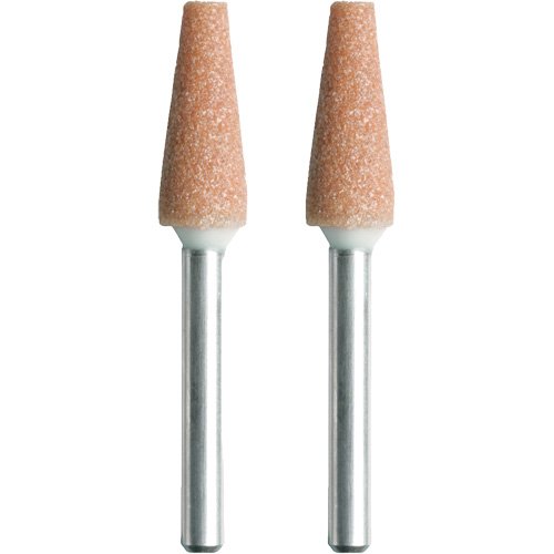 TQ507 - Small Taper Aluminum Oxide Grinding Stone with 1/4" Diameter