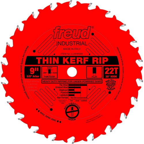 TT828-TCS Industrial Saw Blade - Rip/Crosscut Thin Kerf