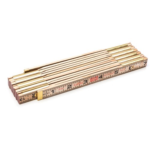 TTB872-Red End® Rule with Two 6" Slide Rule Extensions