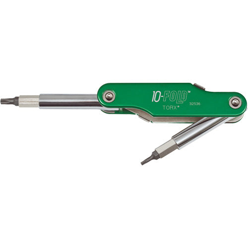 TUB173 - 10-Fold Screwdriver/Nut Driver, TORX