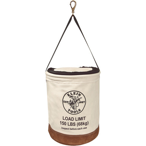 TUB856 - Canvas Bucket with Closing Top