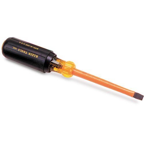 TLV551-Insulated Heavy Duty, Slot Keystone Tip Screwdrivers