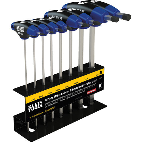 TVB370 - Metric Ball-End T-Handle Hex Key Set