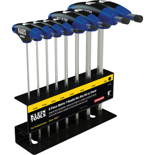 TVB417 - Metric T-Handle Hex Key Set