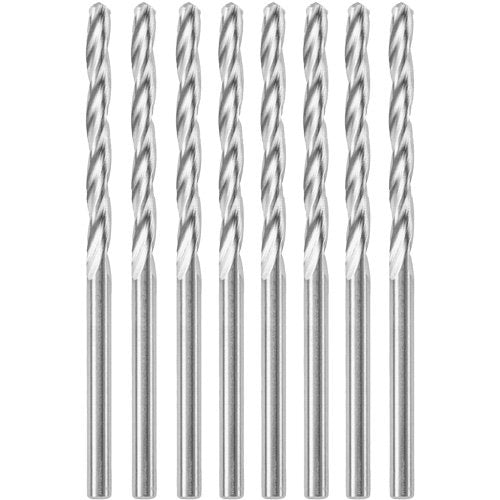 TW327 - 8-Piece Standard Point Spiral Saw Bit with 1/8" Diameter