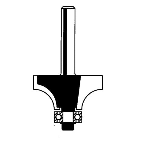 TW576-Freud Router Bit - Rounding Over Bit