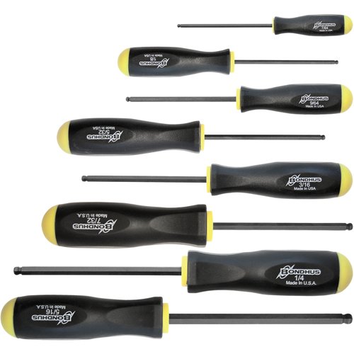 TX400-Ball Driver Screwdriver Sets - SAE