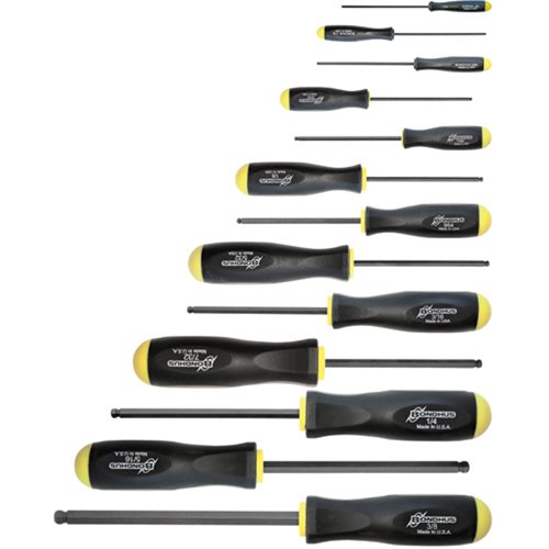TX401-Ball Driver Screwdriver Sets - SAE