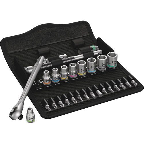 TYO871-Zyklop Metric Metal Ratchet Set