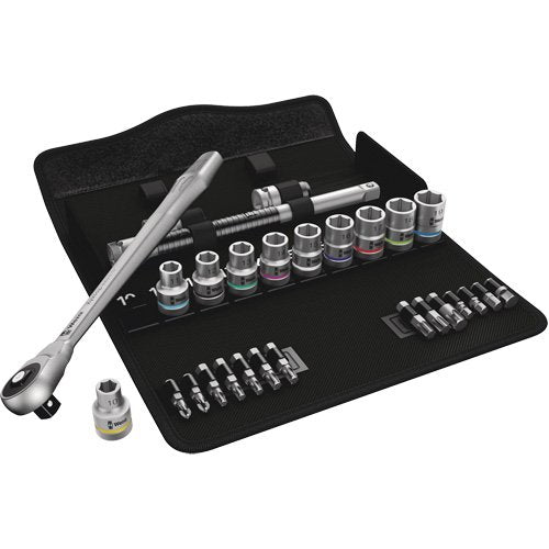 TYO878-Zyklop Metric Metal Ratchet Set