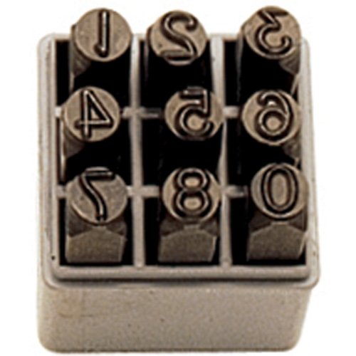 TYP563-Number Hand Stamp Set