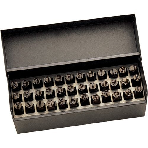 TYP567-Letter & Number Hand Stamp Set