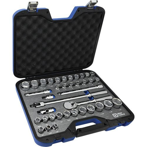 TYR444-SAE & Metric Socket & Attachments Set