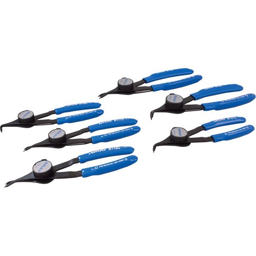 TYR824-Convertible Retaining Ring Plier Set - Includes Plastic Case