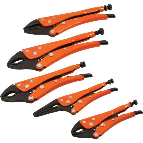 TYR832-Straight Curved & Long Nose Locking Pliers Set