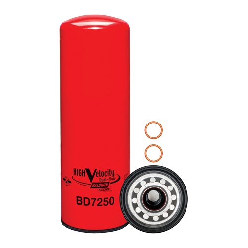 TYS498-BD7250 High-Velocity Spin-On Dual-Flow Lube Filter