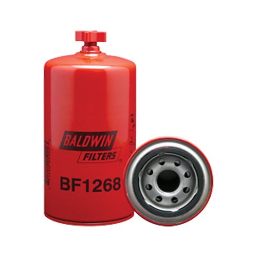 TYS538-BF1268 Spin-On Suction Line Fuel/Water Separator with Drain