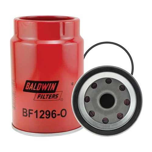 TYS551-BF1296-O Spin-On Fuel Filter with Open Port for Bowl