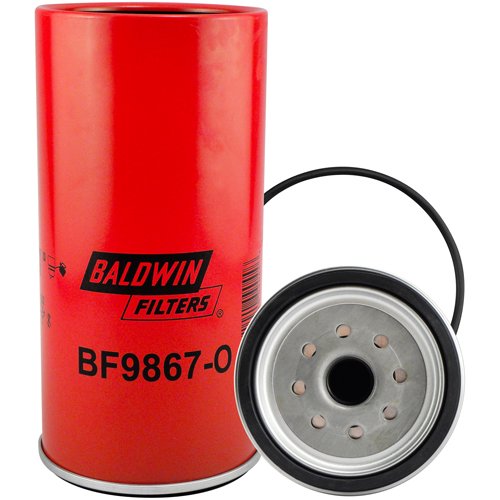TYS743-BF9867-O Spin-On Fuel Filter with Open Port for Bowl
